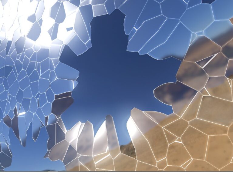 Glass Shatter Impact Points