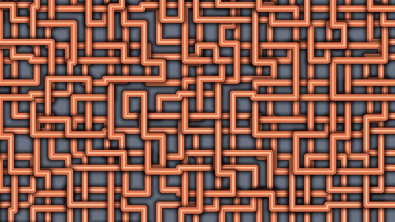 Woven Pipes Tiling
