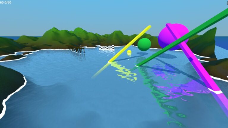 Transparent Water Shader supporting SSR and Refraction