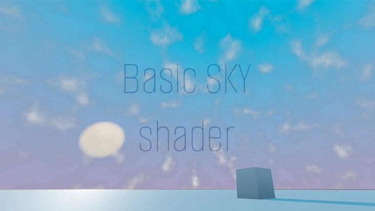 Simple Sky with Noise Clouds