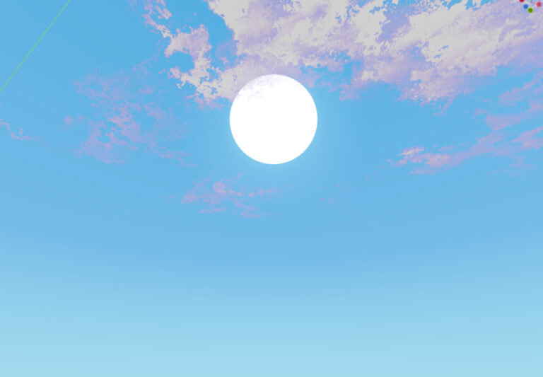 Stylized Sky Shader With Clouds For Godot 4