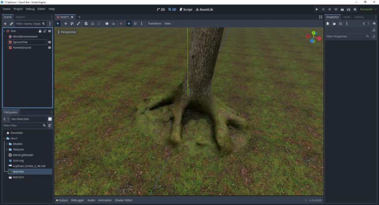 Terrain Mesh Blending – Godot 4.3