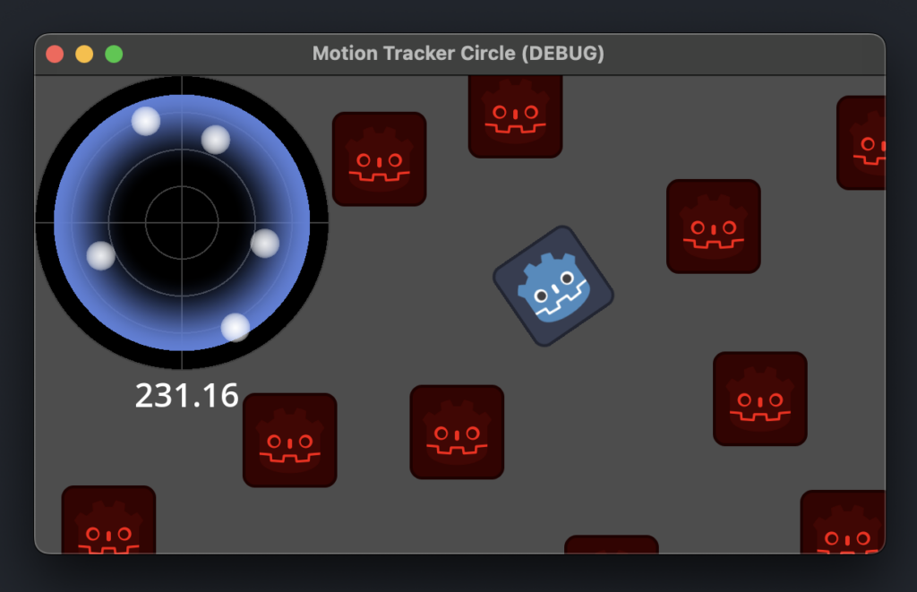 Aliens Style Motion Tracker - Godot Shaders