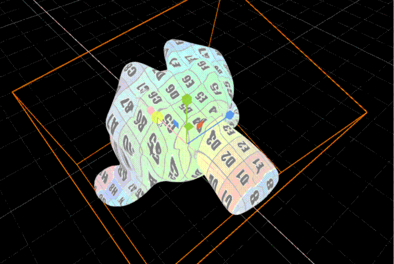 WorldPlanarProjection3D VisualShaderNode 4.4