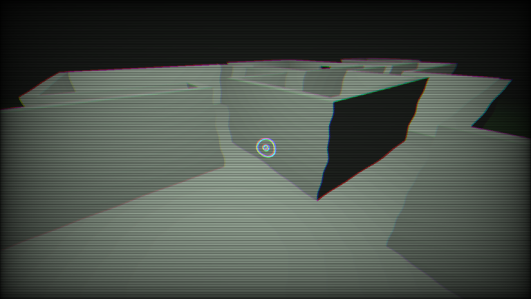 horror game post processing(crt)
