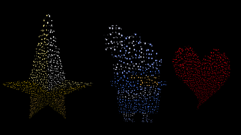 Textured Fireworks