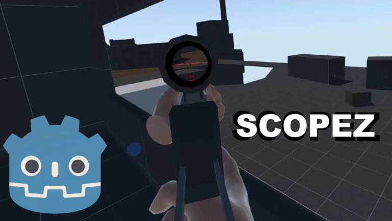 3D Realistic Picture-in-picture scope