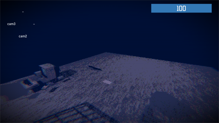 CCTV old security camera style shader