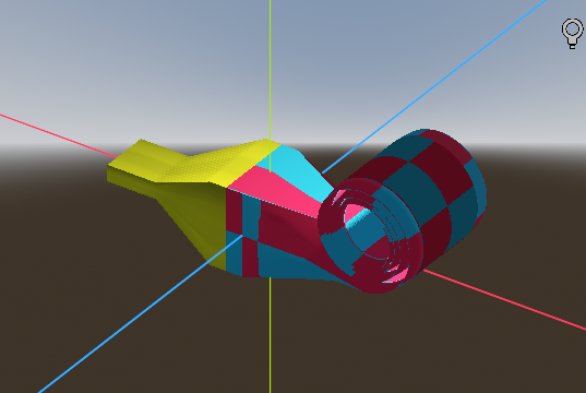 A Partyhorn/Blower (vertex animation able)
