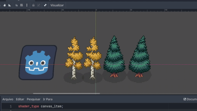 2D Wind Sway / Tree & Grass Motion Shader