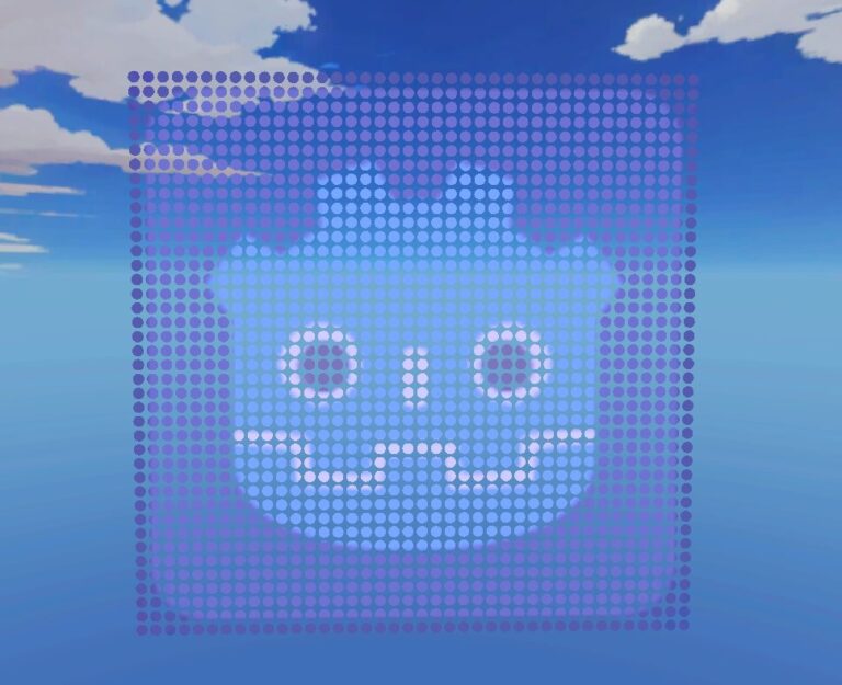 LED dot matrix spatial