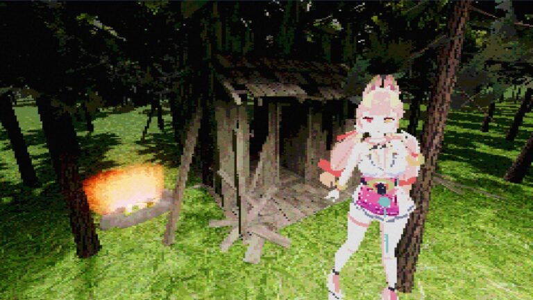 Kimi retro game(PS1) shader