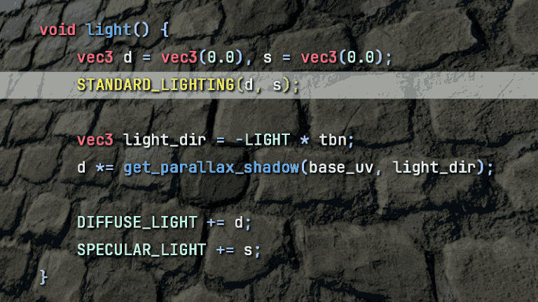 Standard Lighting Shader Include