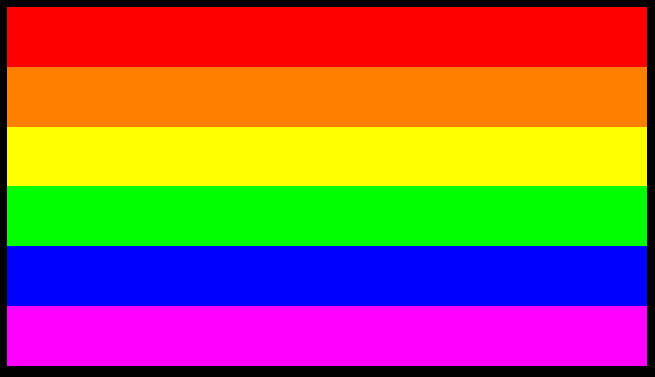 Pride Flag Canvas Item Shader, Godot 4.x & 3.x