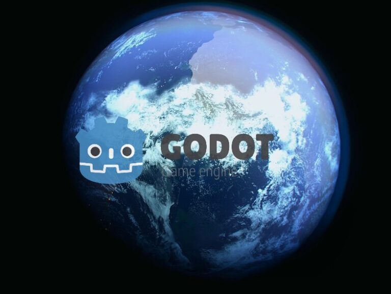 Godot planet shader
