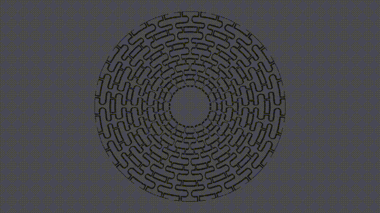 Circular/Polar Texture Tilling