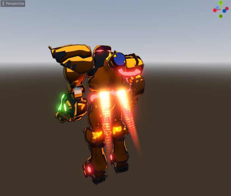 Jet Engine Thrustler Shader