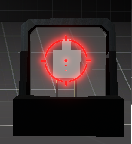 Reflex/ Red Dot / Holographic Sight Shader (VR Compatible)