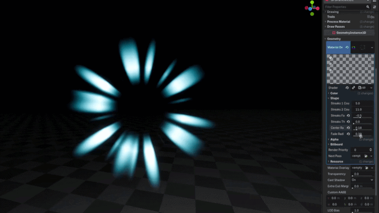 VFX Light Flare Streaks