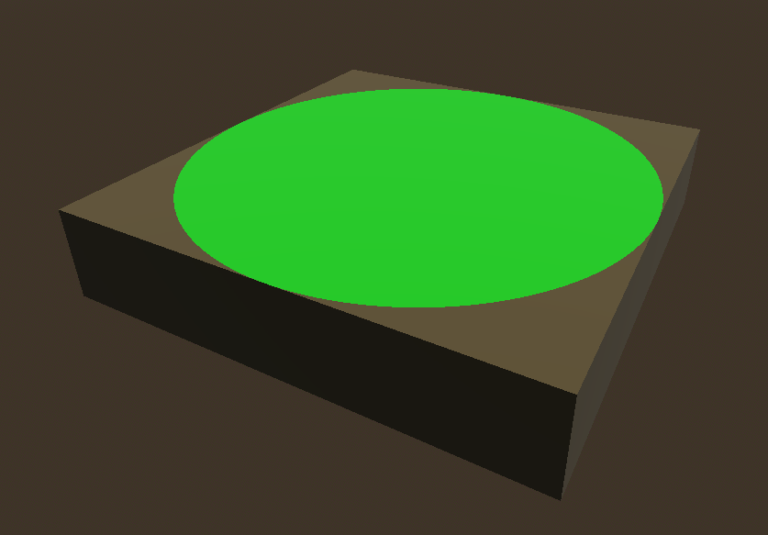 Tile face circle cutout