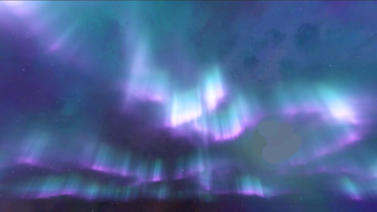 Aurora sky shader