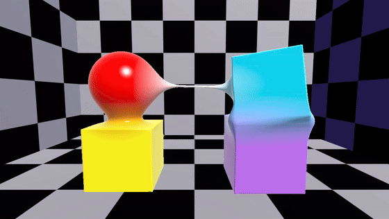 Fullscreen SDF Raymarching with Smooth CSG and Depth