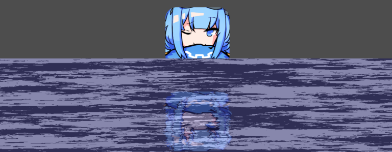 Stylized 2D Plane Water Shader