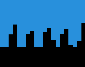 Blocky Noise curtain