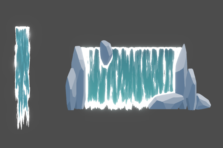Waterfall shader