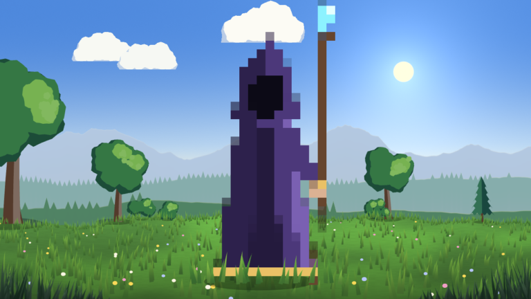 Pixelate a sprite