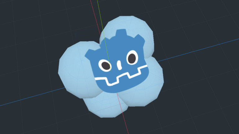 Godot 3 Decal Shader w/ Transparency